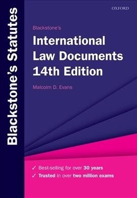 Blackstones International Law Documents (Paperback, 14 Revised edition)