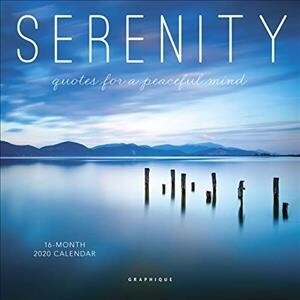 SERENITY 2020 MINI WALL CALENDAR (Paperback)