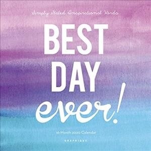 BEST DAY EVER 2020 MINI WALL CALENDAR (Paperback)