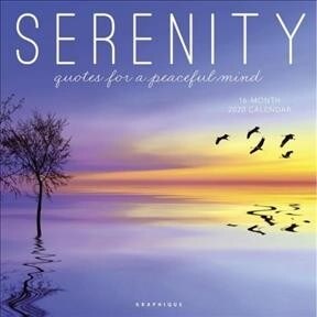 SERENITY 2020 SQUARE WALL CALENDAR (Paperback)