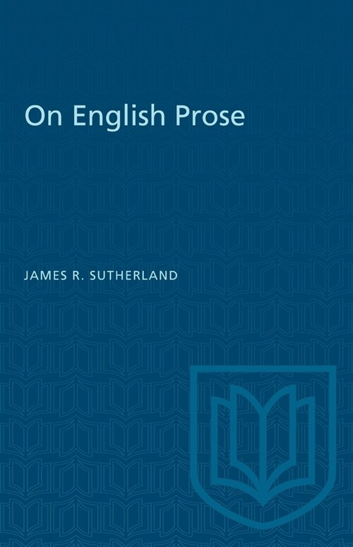 ON ENGLISH PROSE (Paperback)