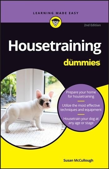Housetraining for Dummies (Paperback, 2)