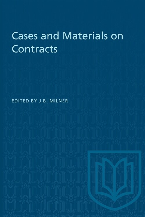CASES AND MATERIALS ON CONTRACTS (Paperback)