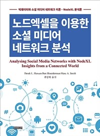 노드엑셀을 이용한 소셜 미디어 네트워크 분석 : 빅데이터와 소셜 미디어 네트워크 이론 - NodeXL 분석론
