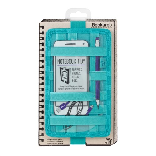 Bookaroo Notebook Tidy - Turquoise (Other)
