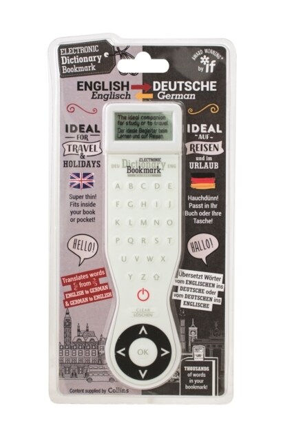 Electronic Dictionary Bookmark (Translation Edition) - German-English [With Battery] (Other)