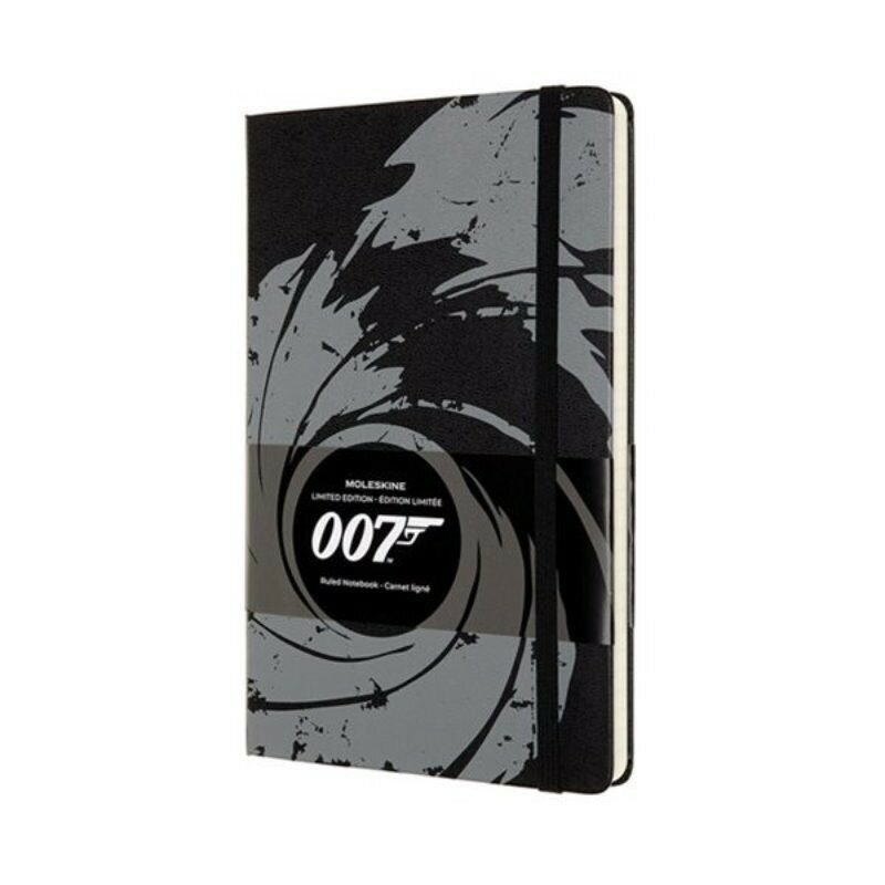 Moleskine Limited Edition Notebook James Bond, Large, Ruled, Black (5 X 8.25) (Other)