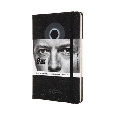 Moleskine Limited Edition Notebook David Bowie, Large, Ruled, Black (5 X 8.25) (Other)