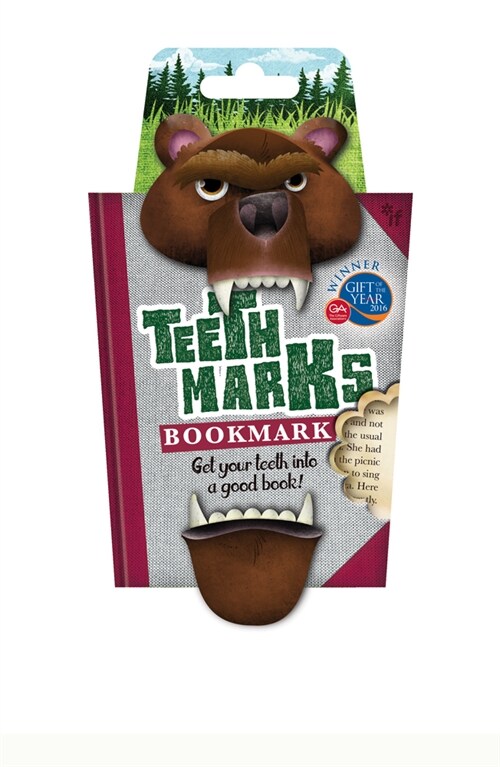 Teeth-Marks Bookmarks - Bear (Other)