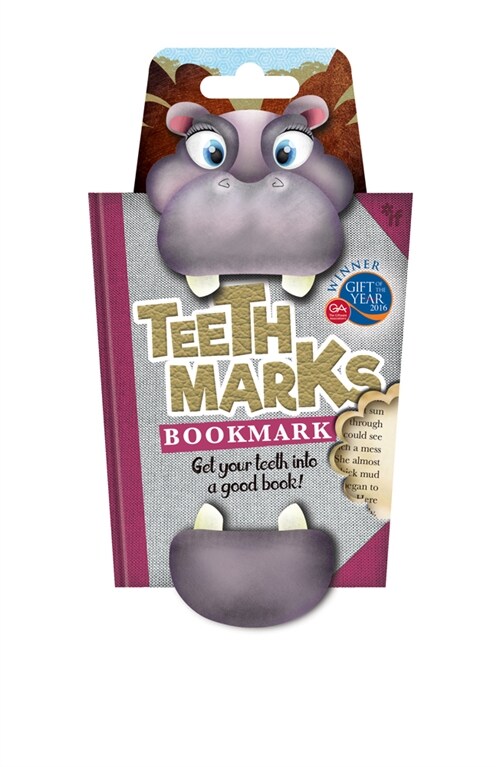 Teeth-Marks Bookmarks - Hippo (Other)