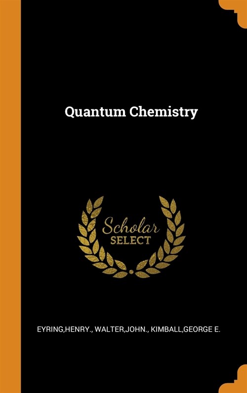 Quantum Chemistry (Hardcover)