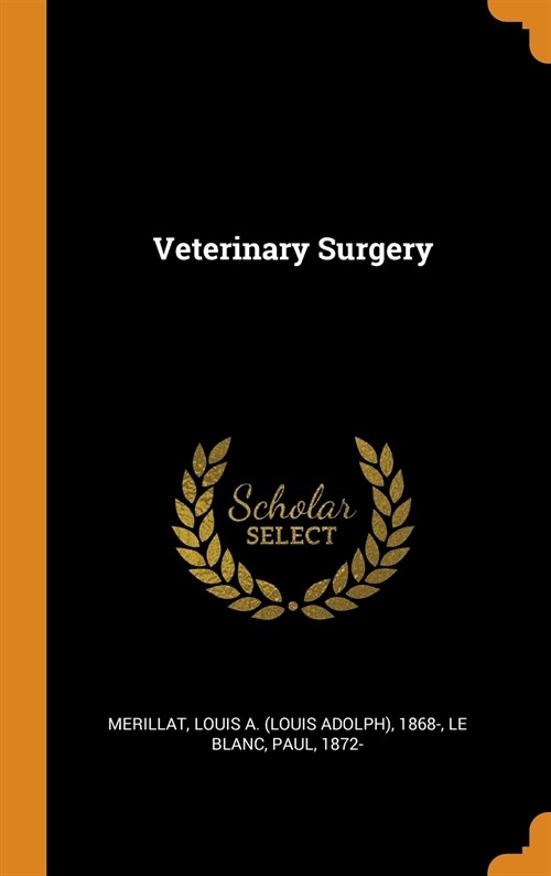 Veterinary Surgery (Hardcover)