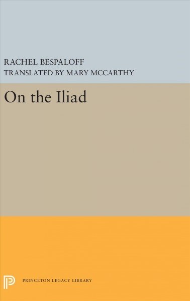 On the Iliad (Hardcover)