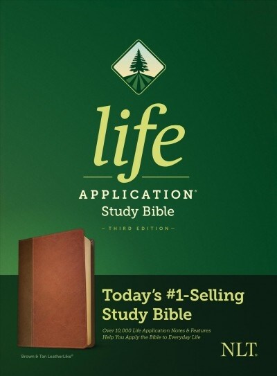 NLT Life Application Study Bible, Third Edition (Leatherlike, Brown/Tan) (Imitation Leather)