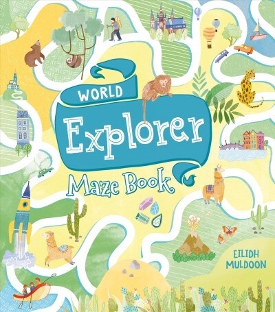 World Explorer Maze Book (Paperback)