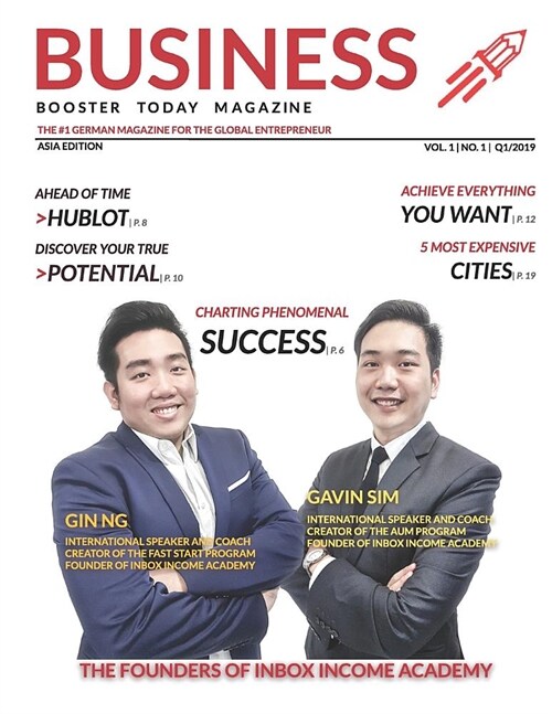 Business Booster Today Magazine - Asia Q1/2019: Asia Edition (Paperback)