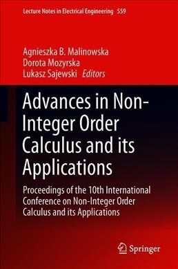 Advances in Non-Integer Order Calculus and Its Applications: Proceedings of the 10th International Conference on Non-Integer Order Calculus and Its Ap (Hardcover, 2020)