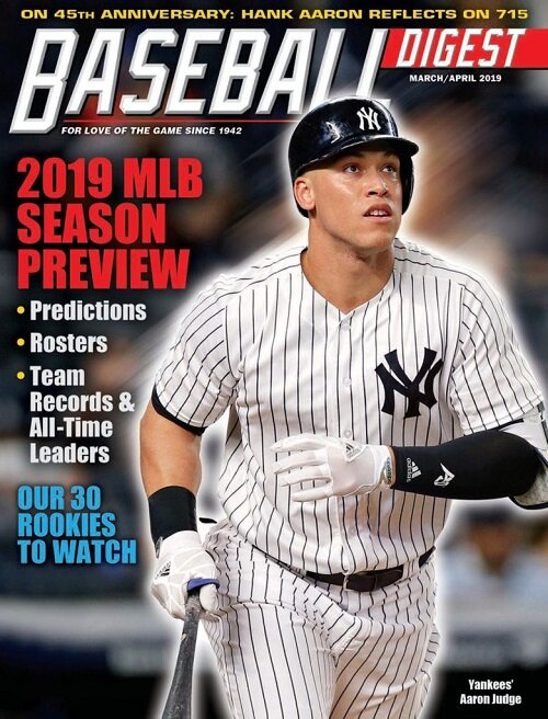 Baseball Digest (격월간 미국판): 2019년 03/04월호