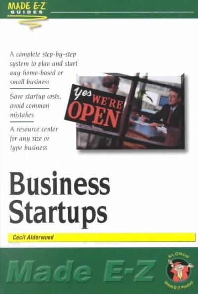 Business Startups Made E-Z (Paperback)