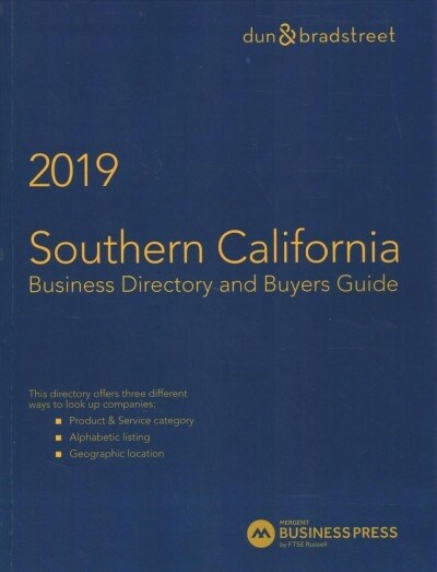 Harris Southern California Business Directory and Buyers Guide 2019 (Paperback)