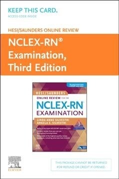 Hesi/Saunders Online Review for the Nclex-RN Examination (2 Year) (Access Code) (Hardcover, 3)