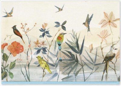 Note Card Bird Garden (Other)