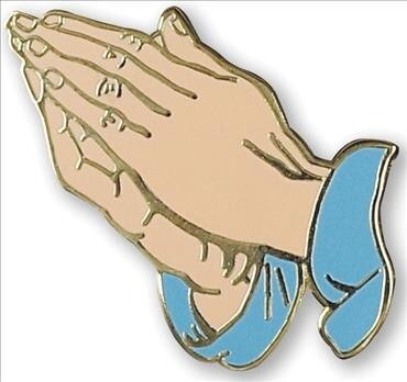 Enamel Pin Praying Hands (Other)