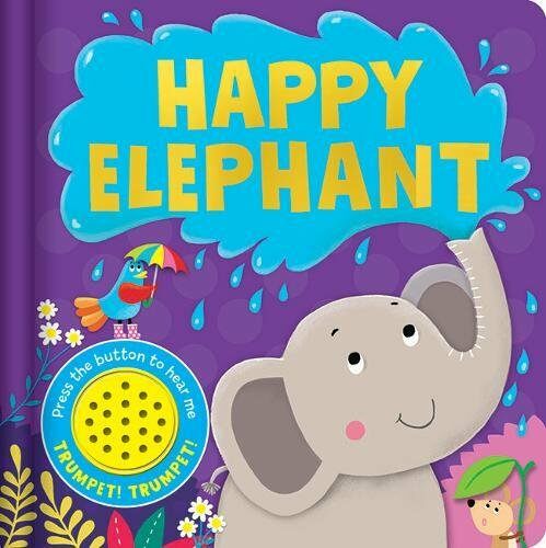 [중고] Happy Elephant (Board Book)
