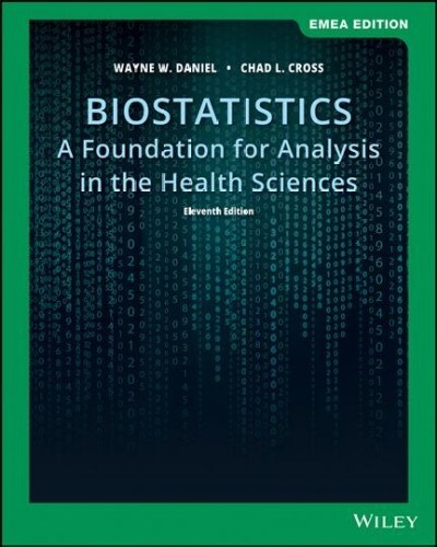 알라딘: Biostatistics : A Foundation For Analysis In The Health Sciences ...