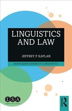 Linguistics and Law (Paperback)