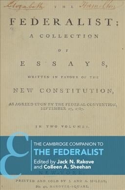 The Cambridge Companion to The Federalist (Hardcover)