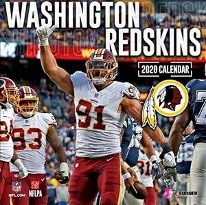 Washington Redskins: 2020 12x12 Team Wall Calendar (Wall)