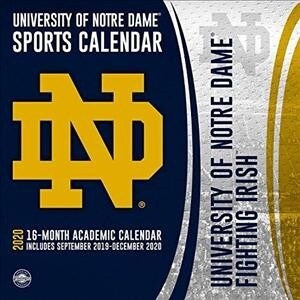 Notre Dame Fighting Irish: 2020 12x12 Team Wall Calendar (Wall)