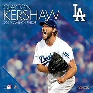 Los Angeles Dodgers Clayton Kershaw: 2020 12x12 Player Wall Calendar (Wall)