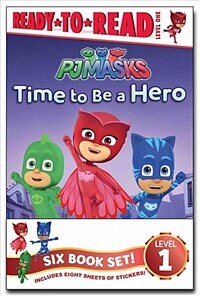 Pj Masks Ready-To-Read Value Pack: Time to Be a Hero; Pj Masks Save the Library!; Owlette and the Giving Owl; Gekko Saves the City; Power Up, Pj Masks (Paperback)