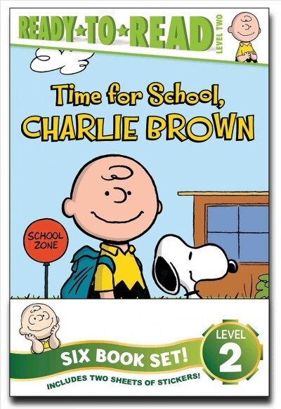 Peanuts Ready-To-Read Value Pack: Time for School, Charlie Brown; Make a Trade, Charlie Brown!; Lucy Knows Best; Linus Gets Glasses; Snoopy and Woodst (Paperback)