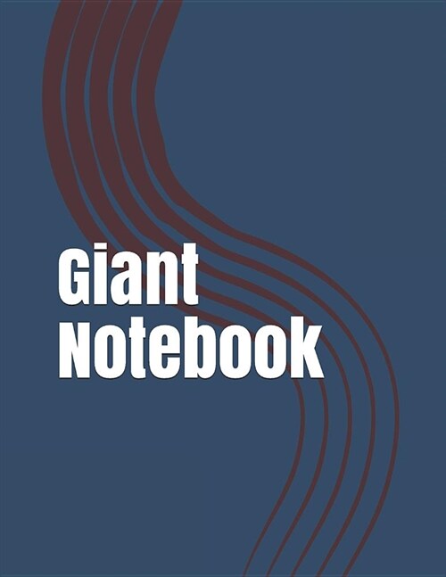 Giant Notebook: Jumbo Notebook, Journal, 500 Pages, 250 Ruled Sheets (Paperback)