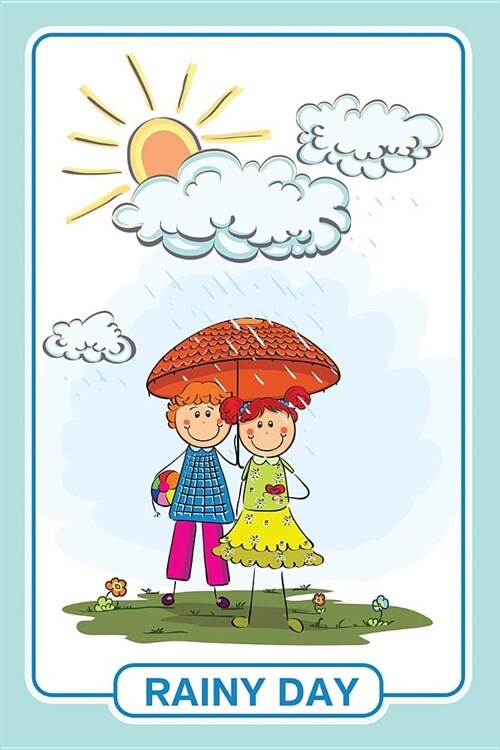 Rainy Day: Notebook for Girls Lined Journal for Kids (Paperback)