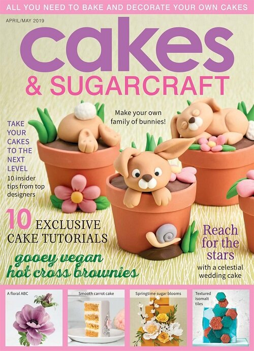 Cakes & Sugarcraft (격월간 영국판): 2019년 No.151