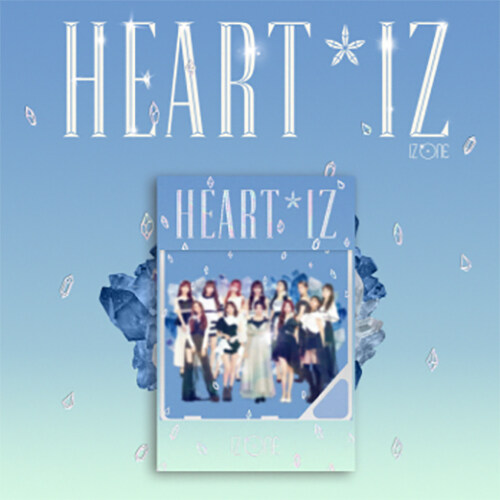 [키트 형태] 아이즈원 - 미니 2집 HEART*IZ [Sapphire Ver.] [키노앨범]