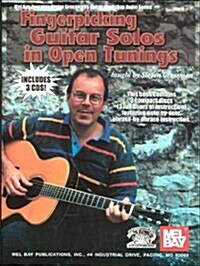Fingerpicking Guitar Solos in Open Tunings [With 3 CDs] (Paperback)