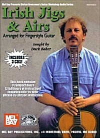 Irish Jigs & Airs: Arranged for Fingerstyle Guitar [With 3 CDs] (Paperback)