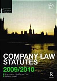 Company Law Statutes 2009-2010 (Paperback, Revised)