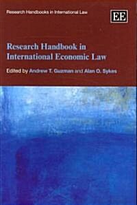 Research Handbook in International Economic Law (Paperback)