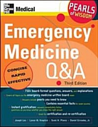 Emergency Medicine Q&A: Pearls of Wisdom, Third Edition (Paperback, 3)