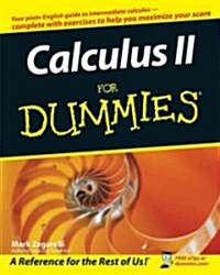 [중고] Calculus II For Dummies (Paperback)