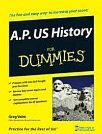 [중고] AP U.S. History for Dummies (Paperback)