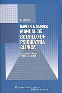 Manual de Bolsillo de Psiquiatria Clinica (Paperback, 4th)