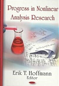 Progress in Nonlinear Analysis Research (Hardcover)