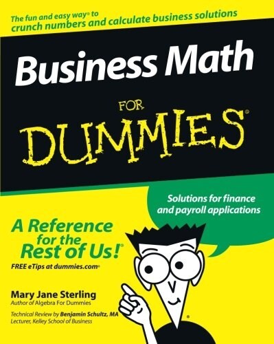 Business Math for Dummies (Paperback)
